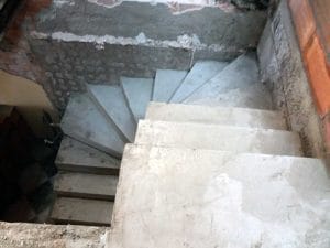 Escalera de hormigón